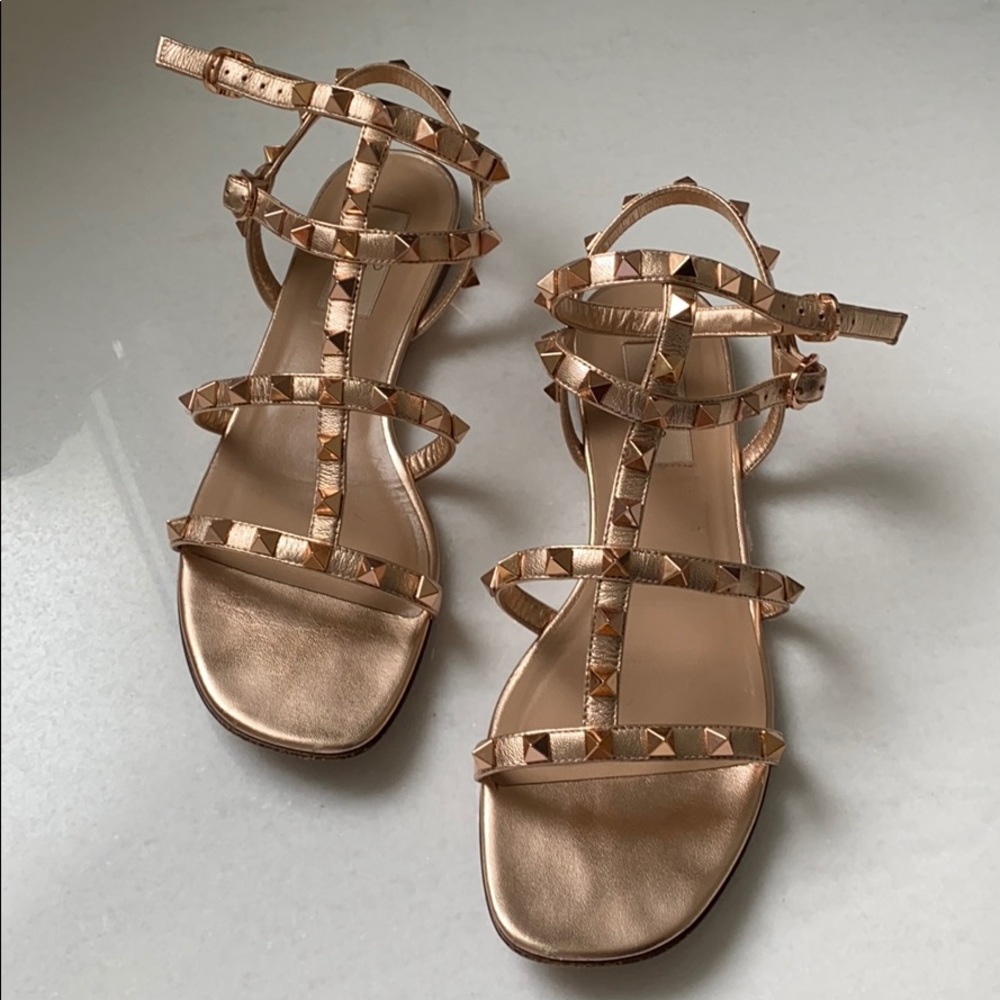 Valentino Garavani Rockstud Caged Sandals